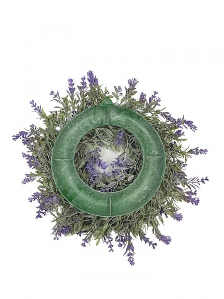 Wianek lawendowy 35 cm fioletowy