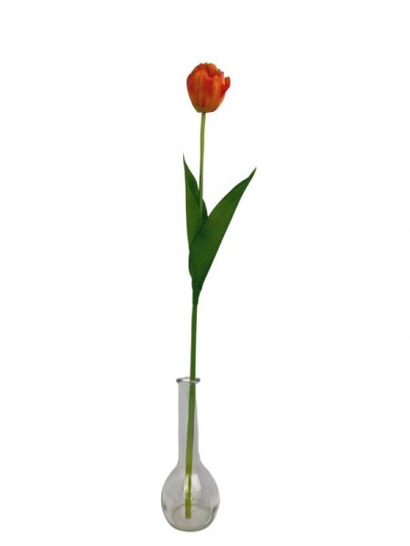 Tulipan gałązka 58 cm pomarańczowy