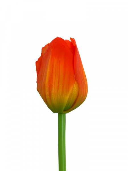 Tulipan silikonowy 46 cm pomarańczowy