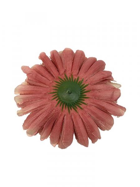 Chryzantema kwiat wyrobowy 16 cm różowo kremowa