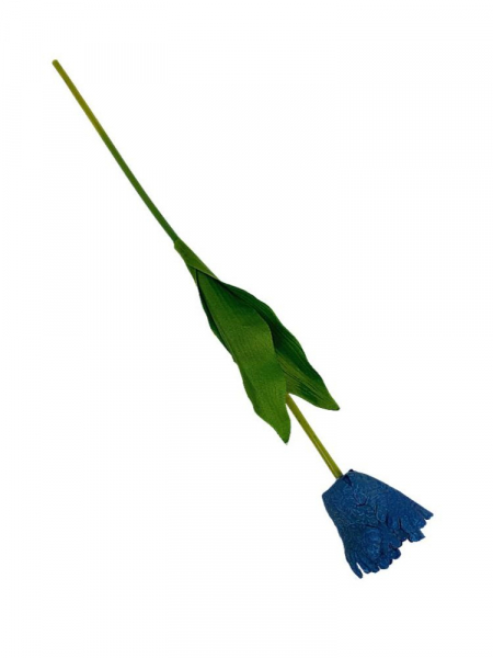 Tulipan gałązka 54 cm niebieski