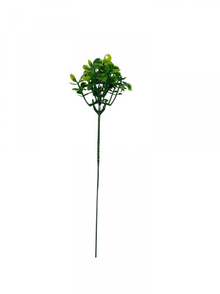 Bukszpan plastikowy gałązka 21 cm zielony