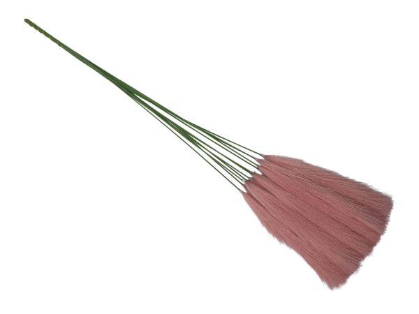 Trawa pampasowa 85 cm brudny róż