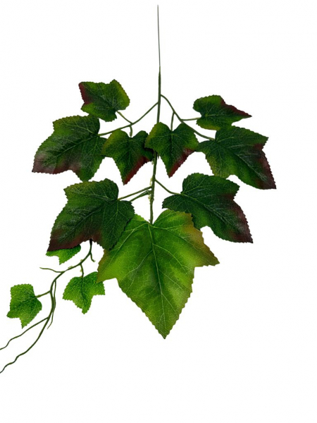 Liść winogrona 50 cm zielony z bordo akcentami
