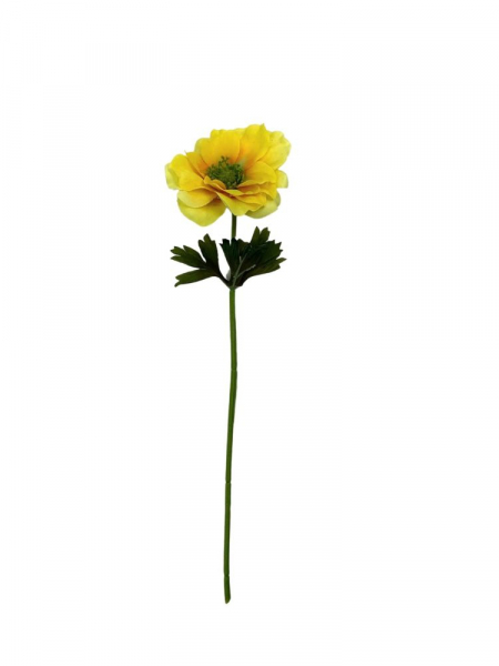 Anemon gałązka 36 cm żółty