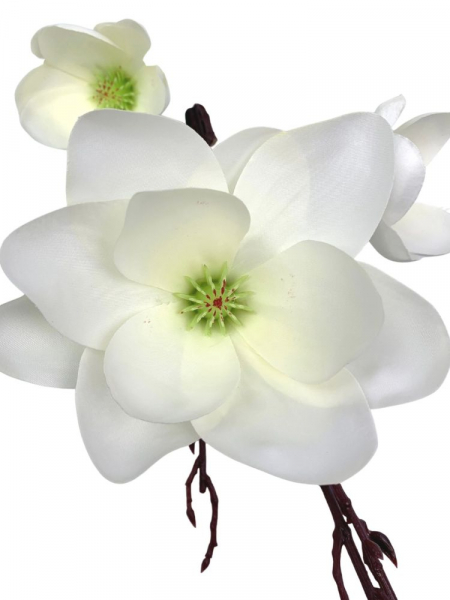Magnolia gałązka 94 cm kremowa