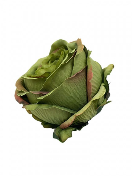 Róża główka 11 cm zielona