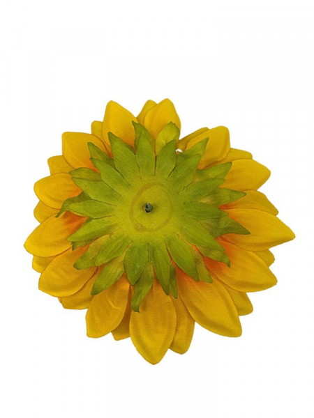 Słonecznik główka 18 cm żółty