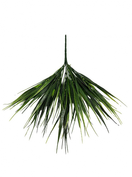 Bukiet traw 34 cm zielony z dodatkiem jasnej zieleni