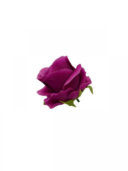 Róża główka 8 cm fuksjowa