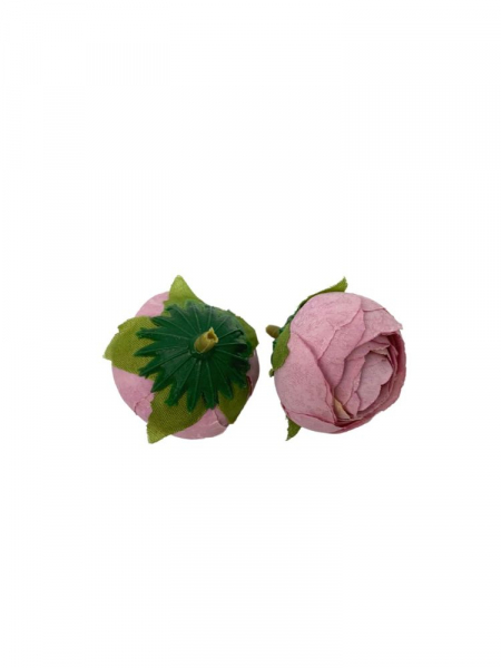 Pełnik główka 3,5 cm brudny fioleowo różowy
