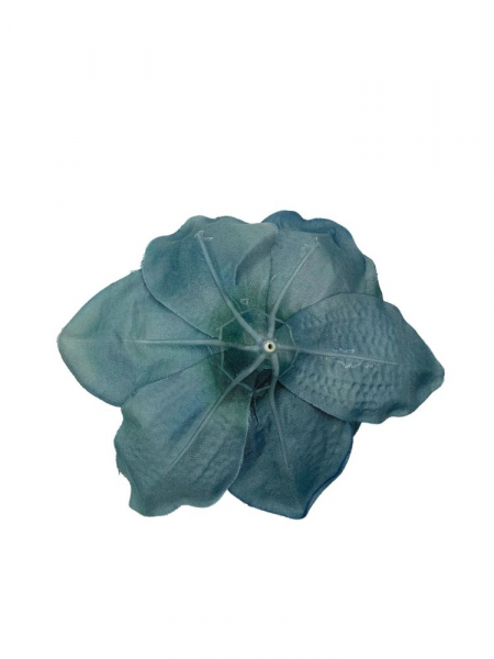 Amarylis kwiat wyrobowy 16 cm niebieski
