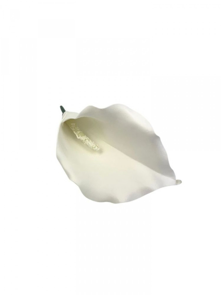Kalia kwiat wyrobowy 20 cm kremowa