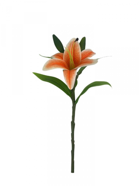 Lilia gałązka 35 cm pomarańczowa