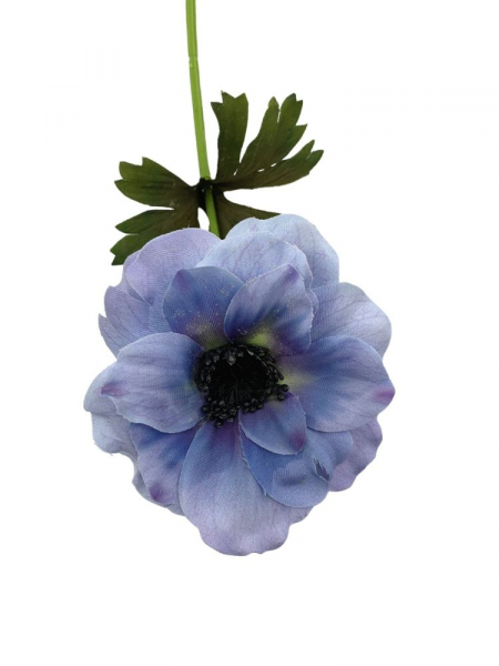 Anemon kwiat pojedynczy 36 cm jasno niebieski