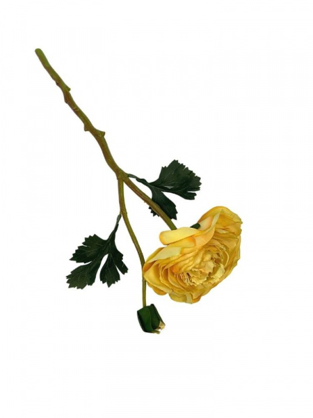 Pełnik kwiat pojedynczy 35 cm żółty