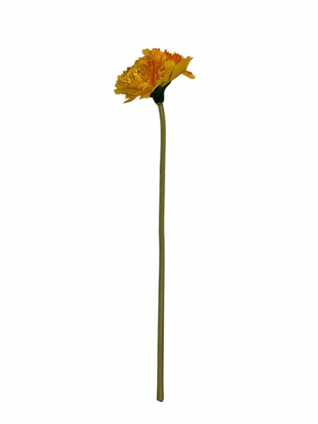 Goździk pojedynczy gałązka 31 cm żółty