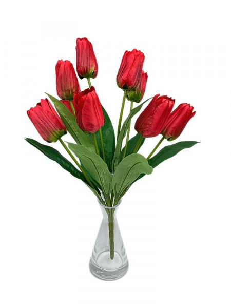 Tulipany bukiet 47 cm czerwone