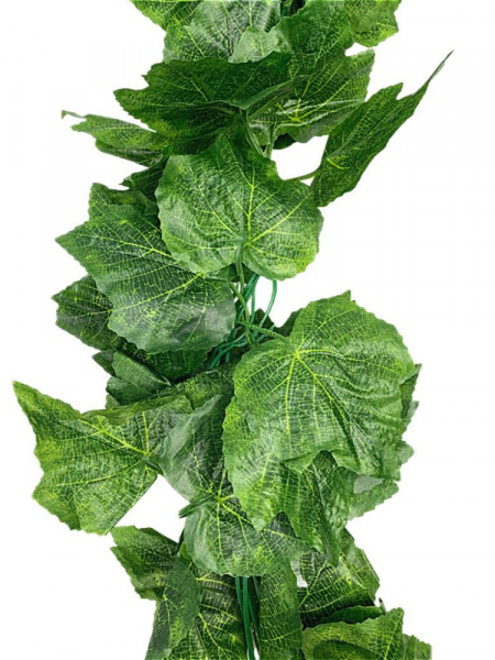 Girlanda bluszcz liście winogron 245 cm zielona