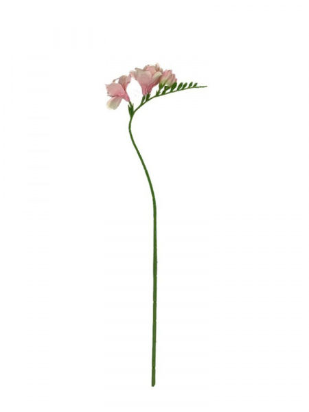 Frezja gałązka 69 cm pudrowy róż