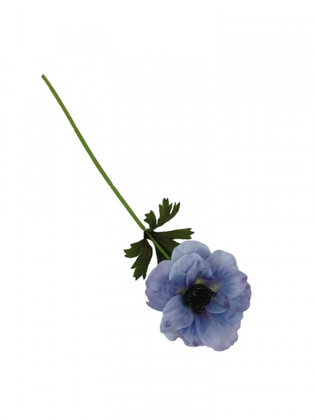 Anemon kwiat pojedynczy 36 cm jasno niebieski