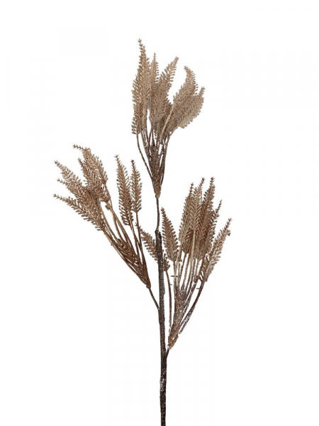 Gałązka trawy 60 cm brązowa