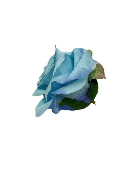 Róża główka 9 cm jasno niebieska