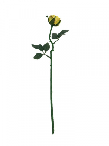 Róża gałązka 35 cm żółta