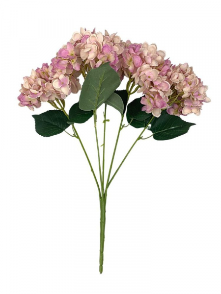 Hortensja bukiet 46 cm jasno różowy