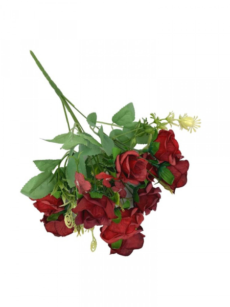 Róża bukiet 30 cm czerwona