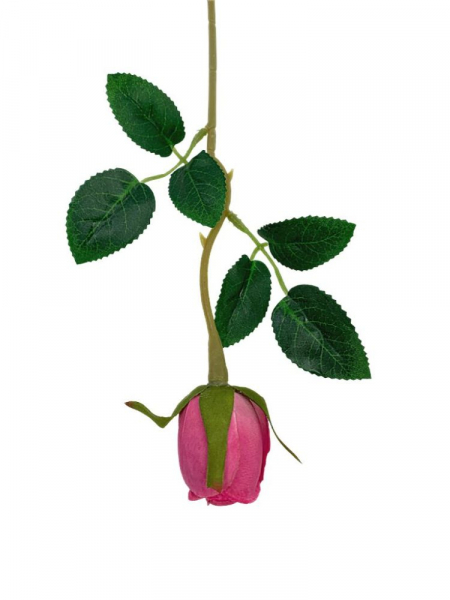 Róża gałązka 37 cm fuksja