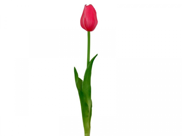 Tulipan silikonowy 46 cm różówy