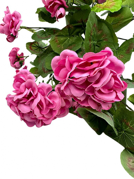 Pelargonia bukiet 52 cm różowa