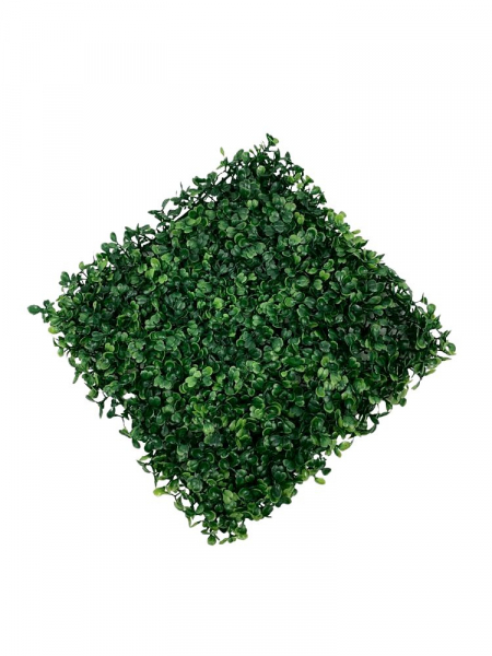 Mata plastikowa bukszpanowa 27 cm x 27 cm zielona