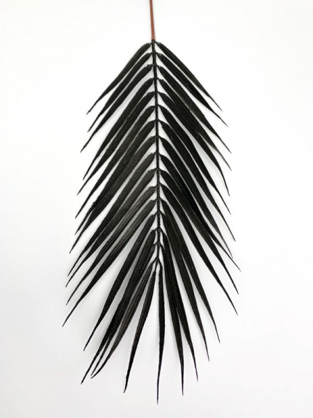 Liść palmy 61 cm stalowy