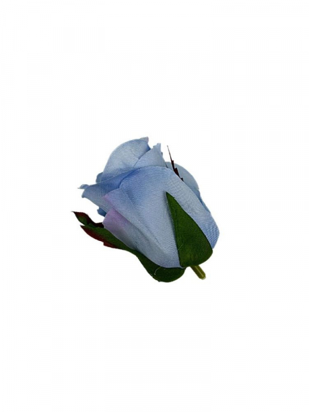 Róża główka 5 cm niebieska