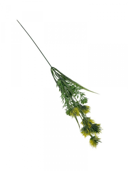 Czosnek gałązka z listkam 47 cm żółto zielony