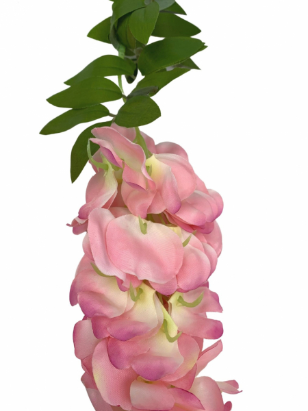 Wisteria gałązka 104 cm jasny róż