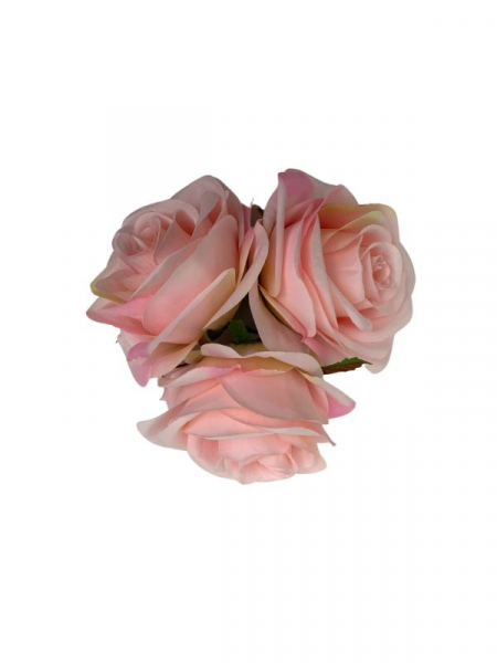 Róża główka 9 cm jasny róż