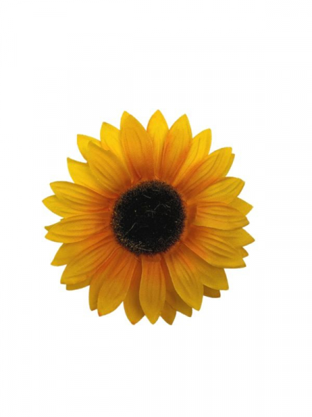 Słonecznik główka 12 cm żółty