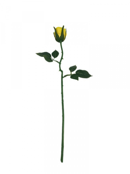 Róża gałązka 35 cm żołta