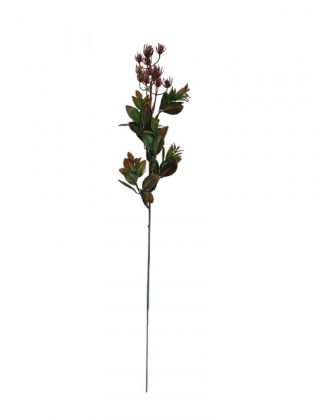 Hypericum dodatek plastikowy 43 cm ciemny róż z zielonym