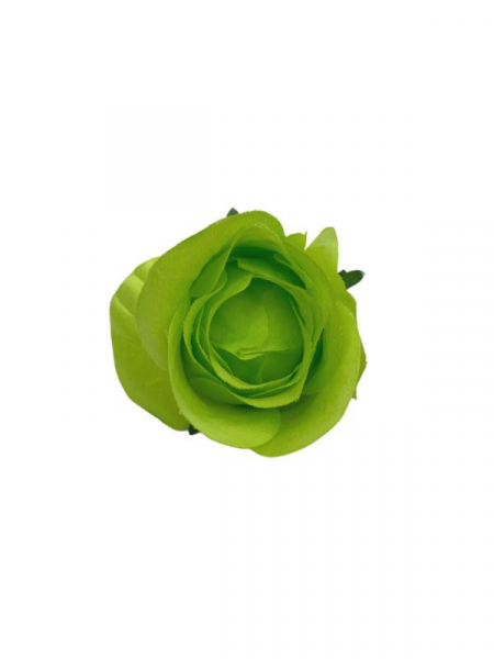 Róża główka 7 cm zielona