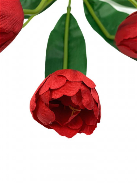 Tulipany bukiet 41 cm czerwone
