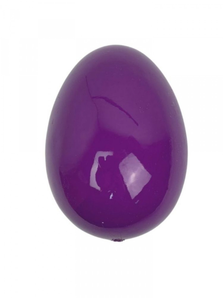 Jajko strusie 15 cm purpurowe