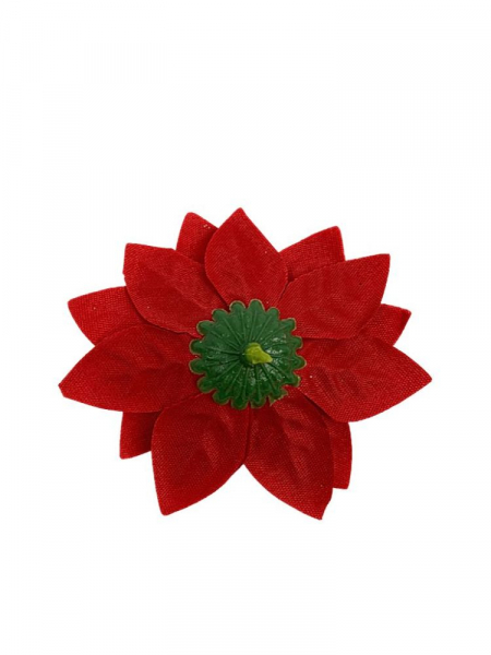 Gwiazda betlejemska mini 8 cm czerwona