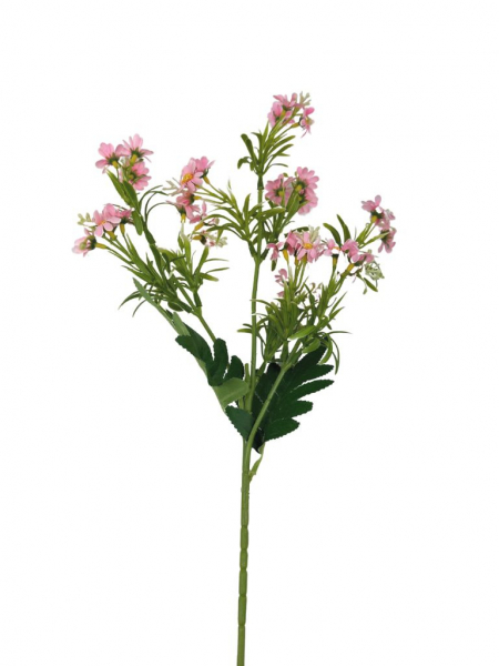 Rumianki gałązka kwitnąca 70 cm różowe