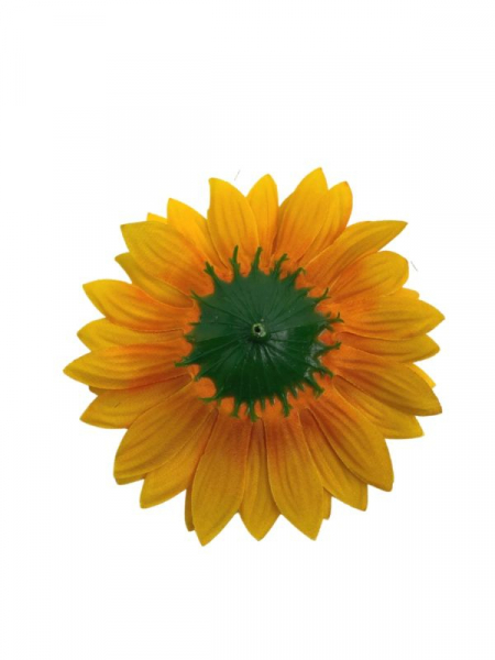 Słonecznik główka 12 cm żółty