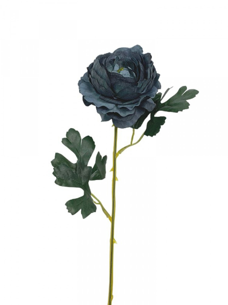Pełnik kwiat pojedynczy 54 cm ciemno niebieski