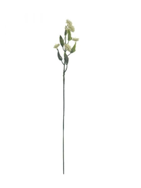Dodatek kremowe kwiatuszki gałązka 40 cm
